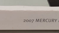 2007 Mercury Mariner Owners Manual Book Guide OEM Used Auto Parts - Oemusedautoparts1.com