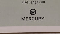 2007 Mercury Mariner Owners Manual Book Guide OEM Used Auto Parts - Oemusedautoparts1.com