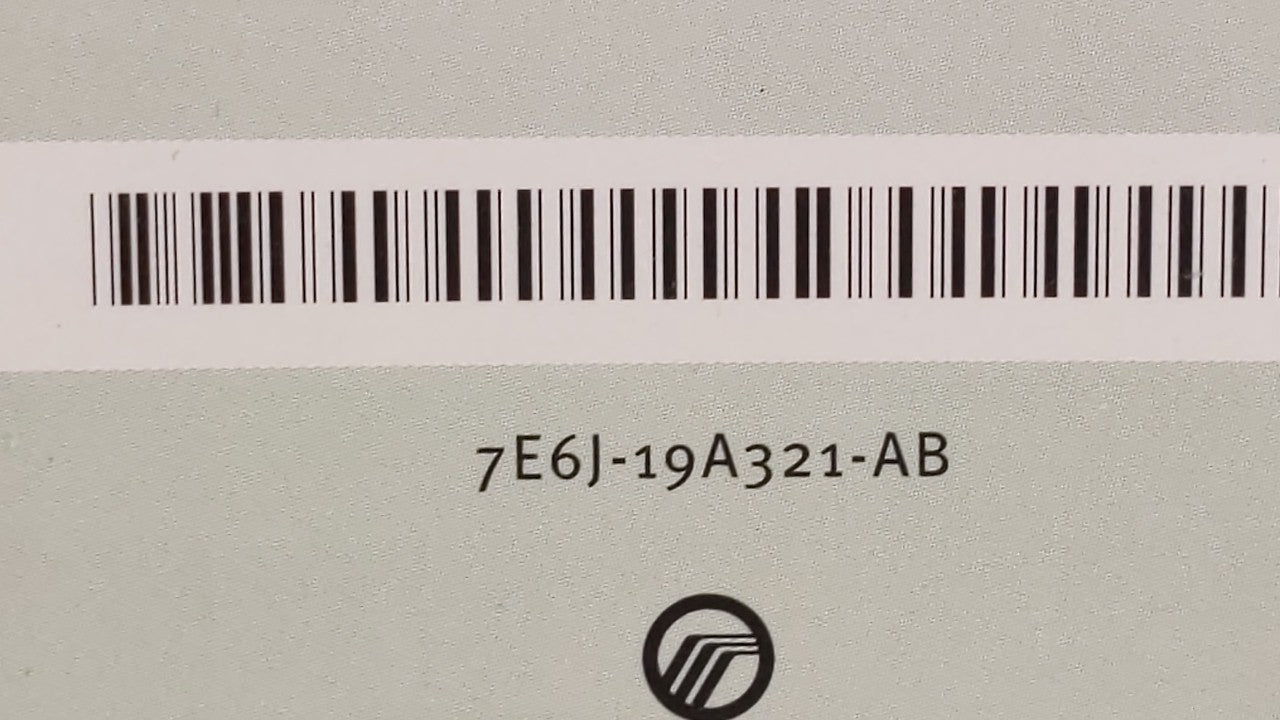 2007 Mercury Mariner Owners Manual Book Guide OEM Used Auto Parts - Oemusedautoparts1.com