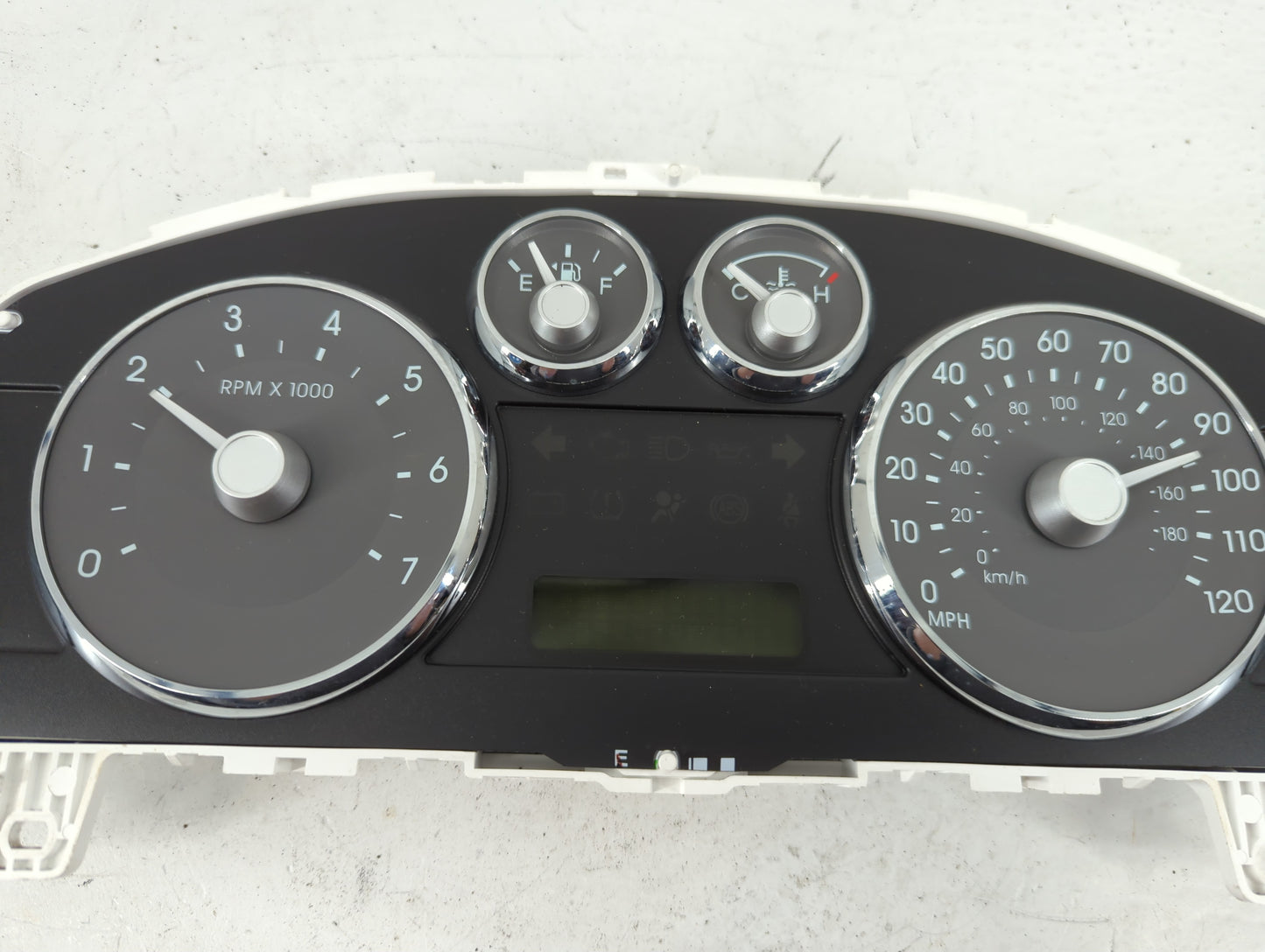 2006-2007 Mercury Milan Instrument Cluster Speedometer Gauges P/N:6E5T 10849 FG Fits Fits 2006 2007 OEM Used Auto Parts - Oe