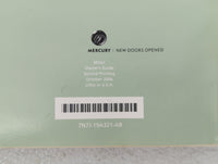 2007 Mercury Milan Owners Manual Book Guide OEM Used Auto Parts - Oemusedautoparts1.com