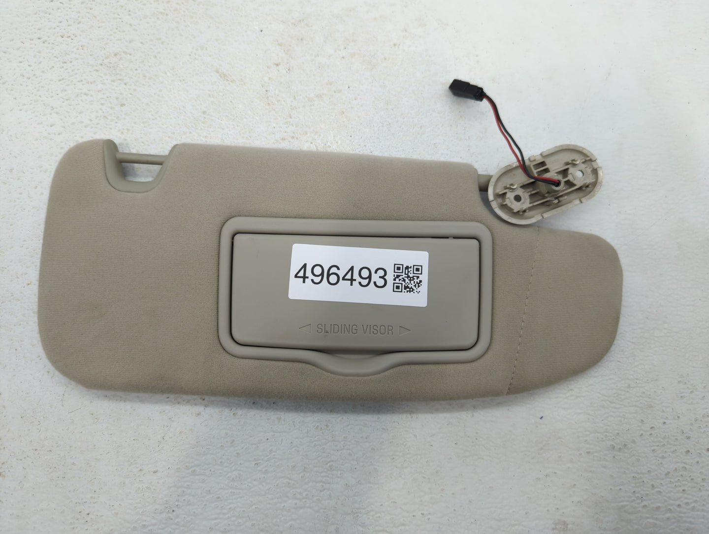 2006-2009 Mercury Milan Sun Visor Shade Replacement Driver Left Mirror Fits Fits 2006 2007 2008 2009 OEM Used Auto Parts - O