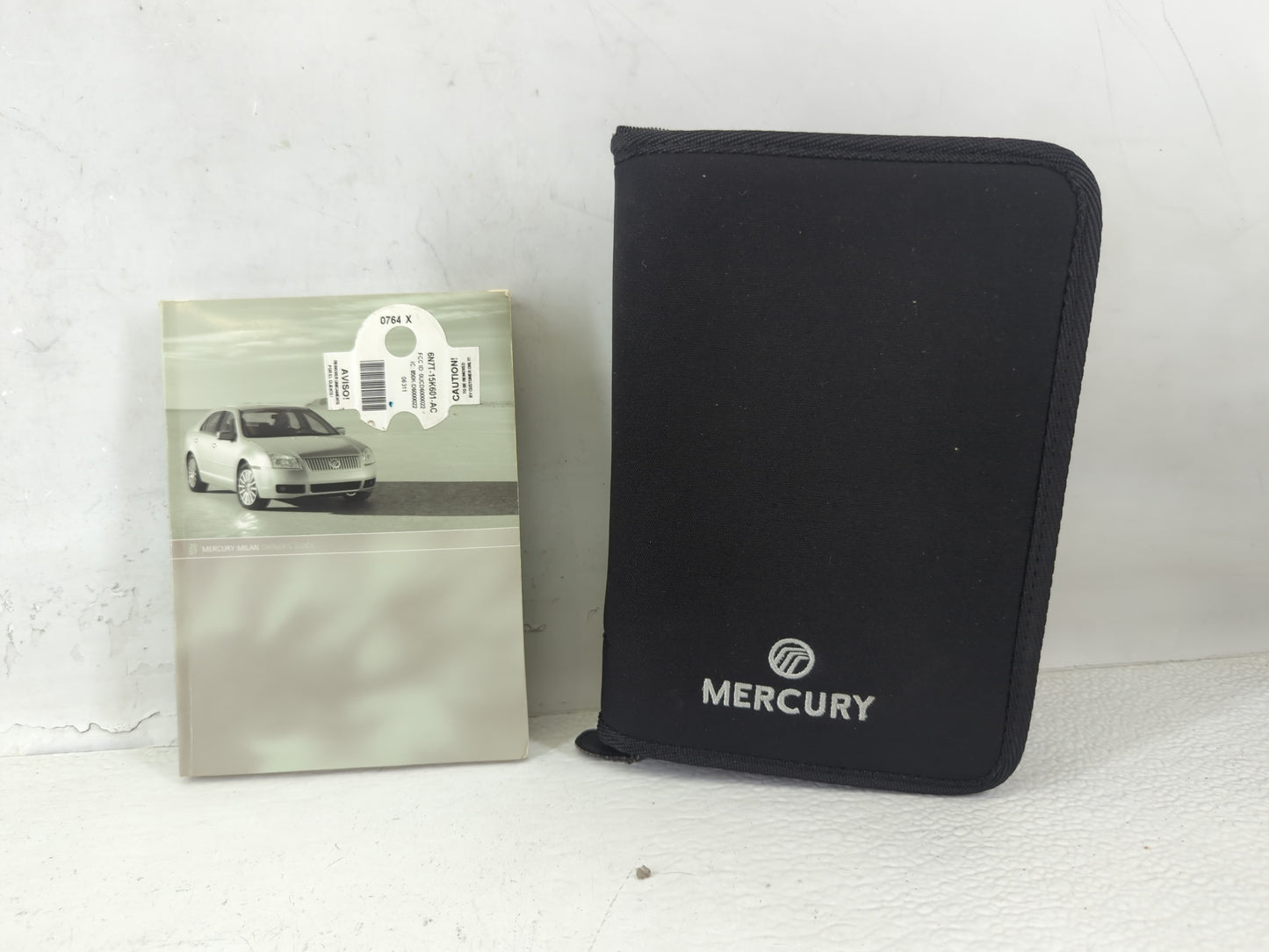 2007 Mercury Milan Owners Manual Book Guide P/N:7N7J-19A321-AA OEM Used Auto Parts - Oemusedautoparts1.com