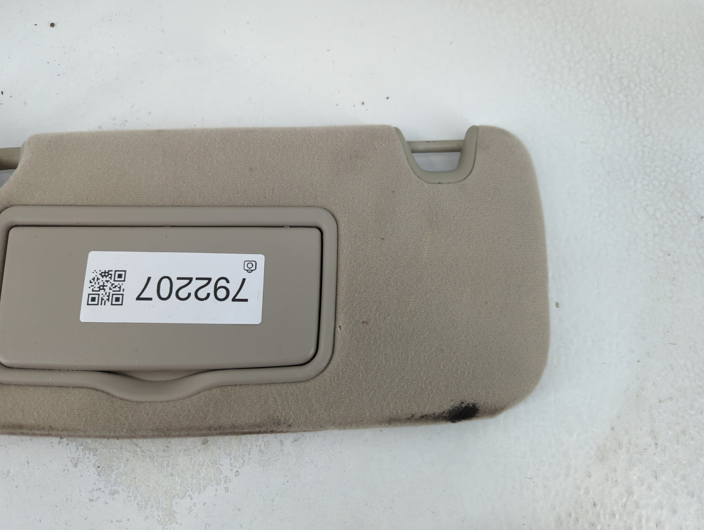 2006-2009 Mercury Milan Sun Visor Shade Replacement Driver Left Mirror Fits Fits 2006 2007 2008 2009 OEM Used Auto Parts - O