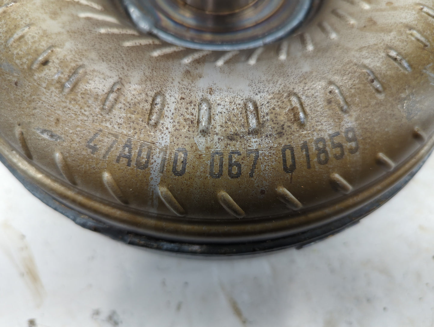 2007 Mercury Milan Torque Converter Automatic Transmission OEM P/N:47A0 10 067 01859 Fits OEM Used Auto Parts - Oemusedautop