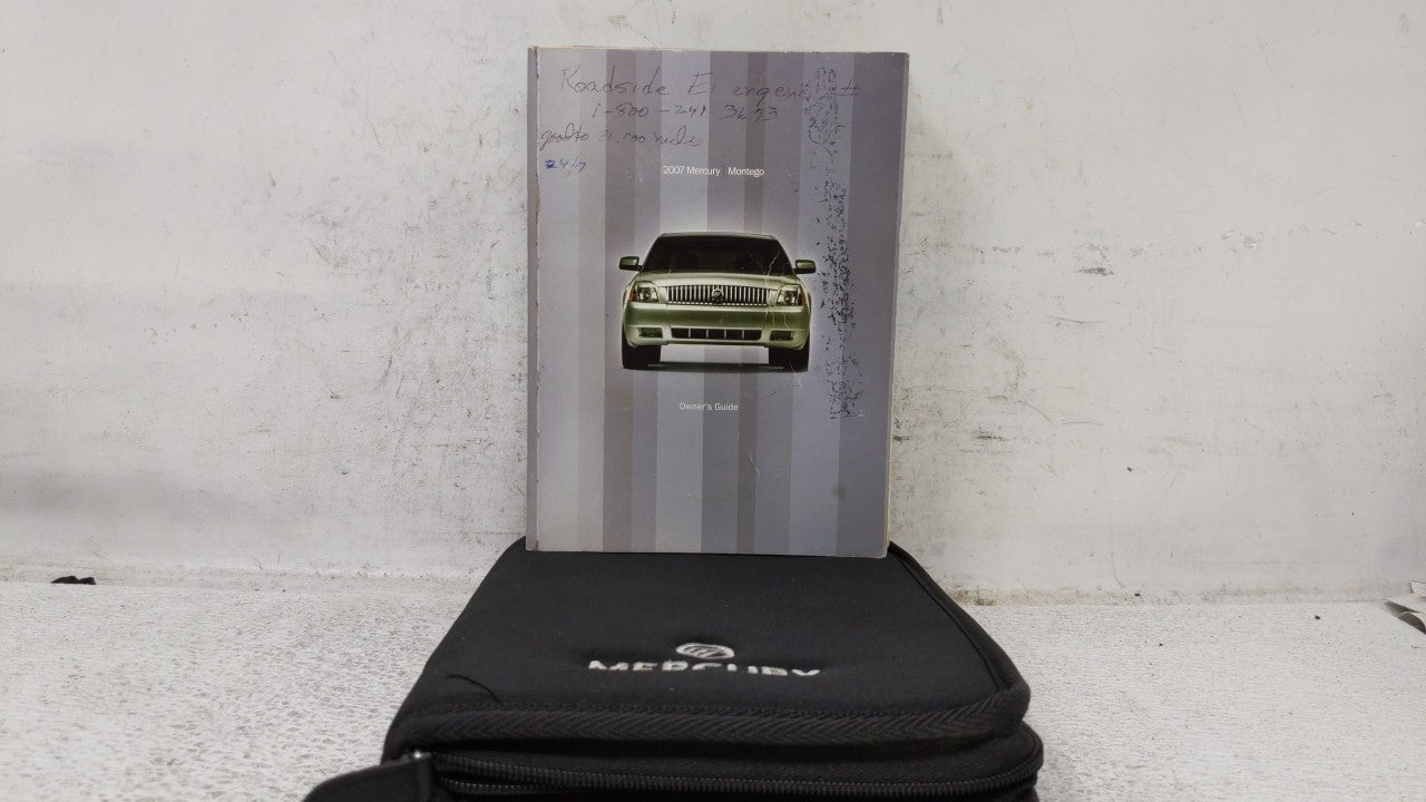 2007 Mercury Montego Owners Manual Book Guide OEM Used Auto Parts - Oemusedautoparts1.com