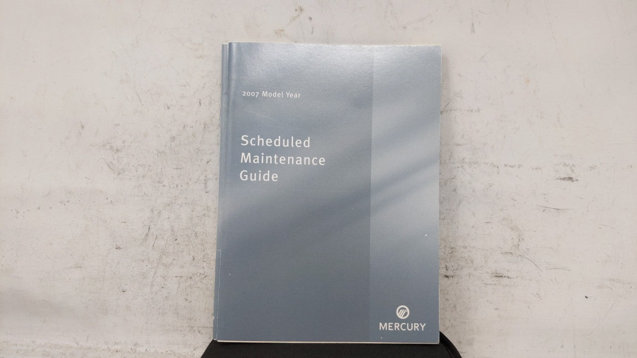 2007 Mercury Montego Owners Manual Book Guide OEM Used Auto Parts - Oemusedautoparts1.com