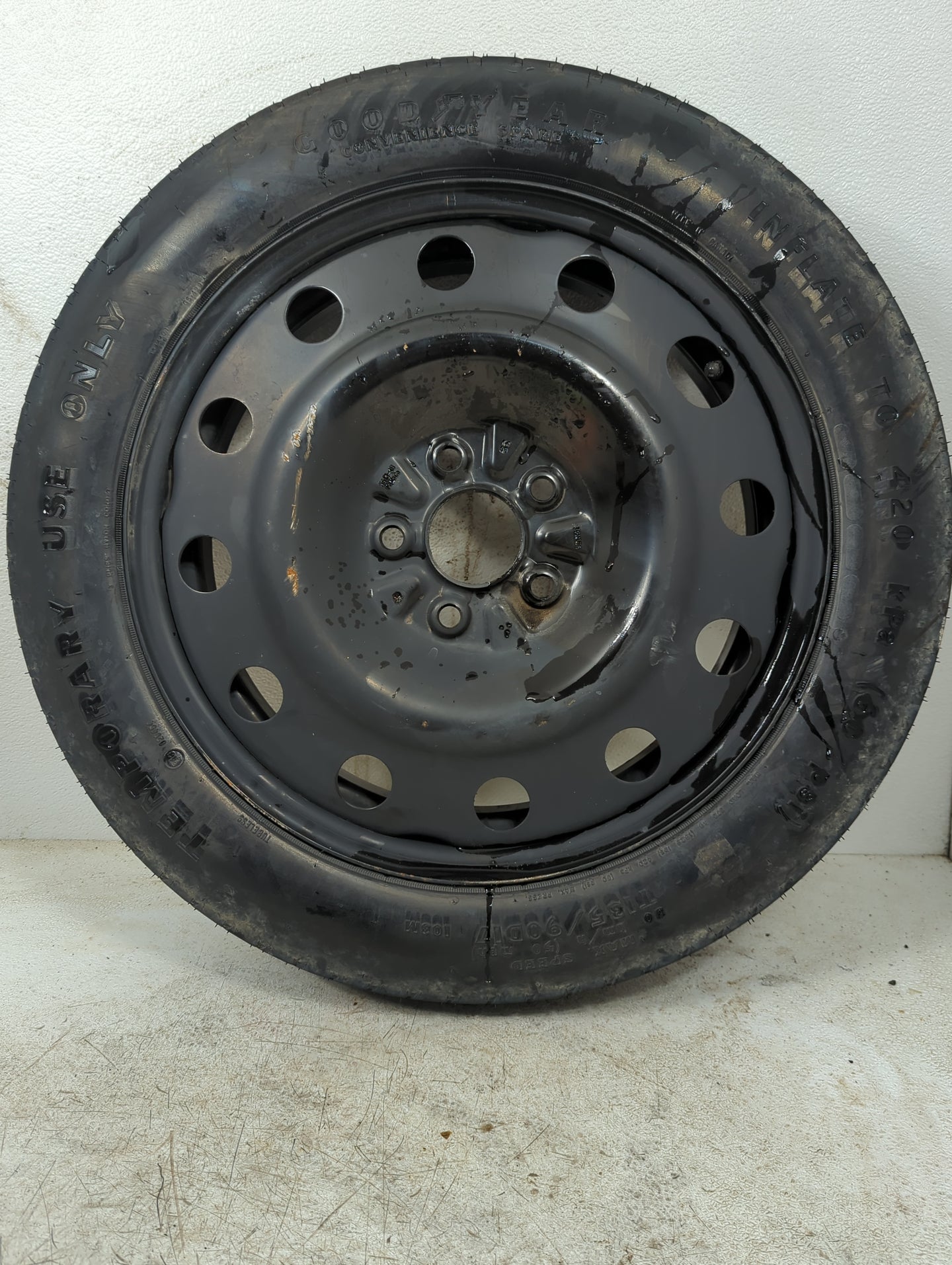 2007 Mercury Montego Spare Donut Tire Wheel Rim Oem 1374732 - Oemusedautoparts1.com