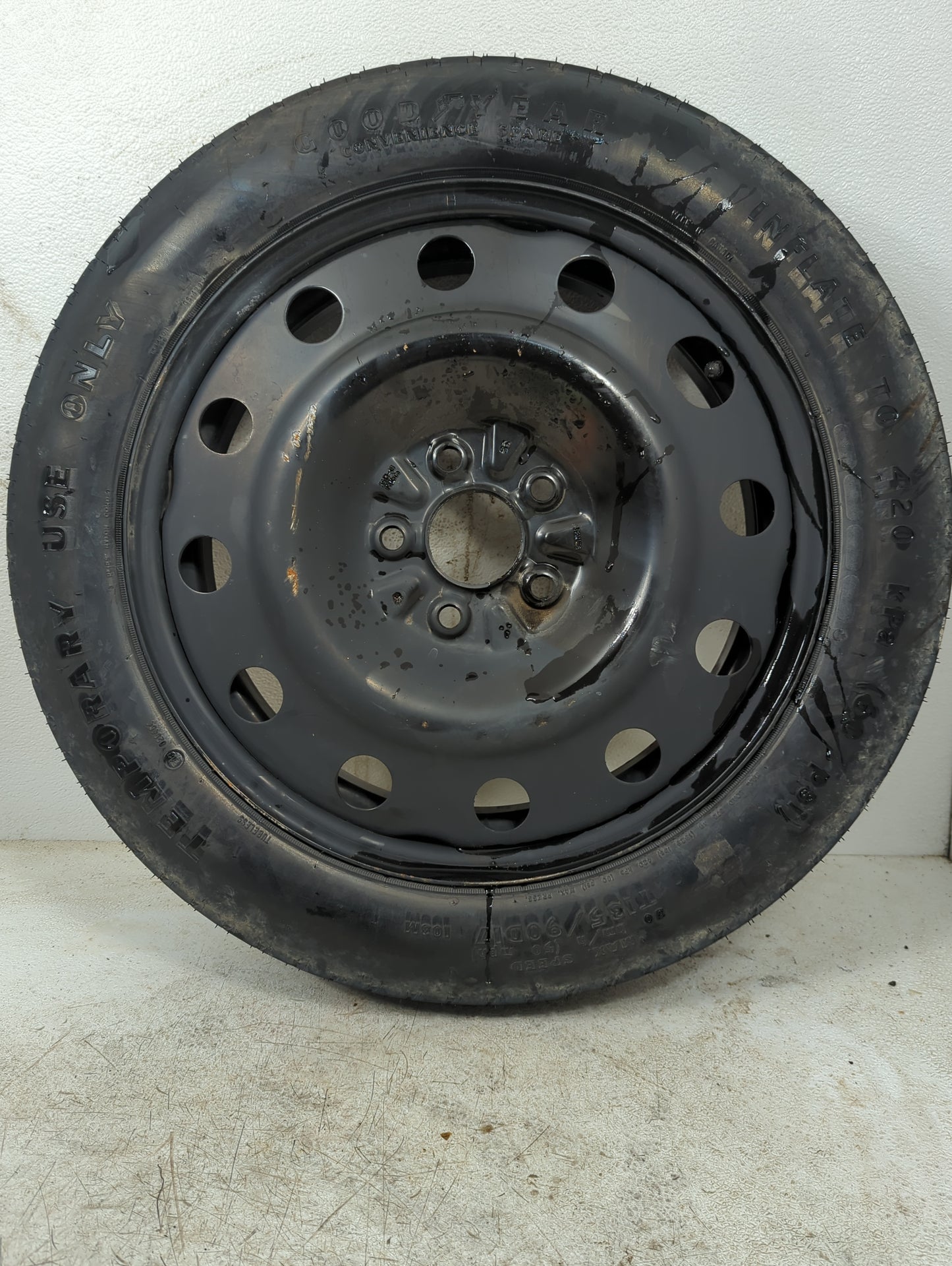 2007 Mercury Montego Spare Donut Tire Wheel Rim Oem 1374732 - Oemusedautoparts1.com