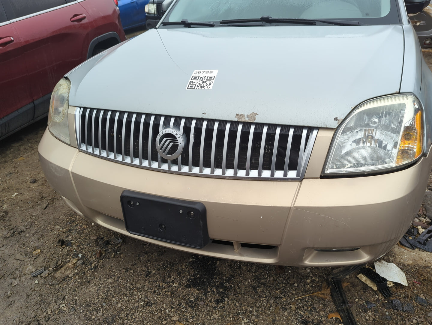 2005-2007 Mercury Montego Front Grille Bumper Not Included - Oemusedautoparts1.com