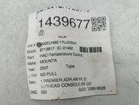 2002-2010 Mercury Mountaineer Climate Control Module Temperature AC/Heater Replacement Fits OEM Used Auto Parts - Oemusedaut
