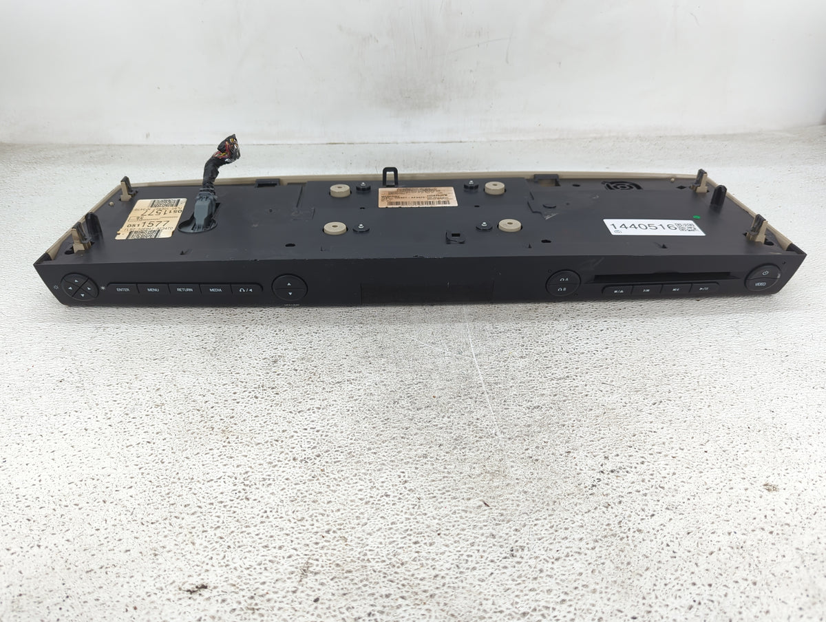 2006-2007 Mercury Mountaineer Information Radio Display Screen Tan - Oemusedautoparts1.com