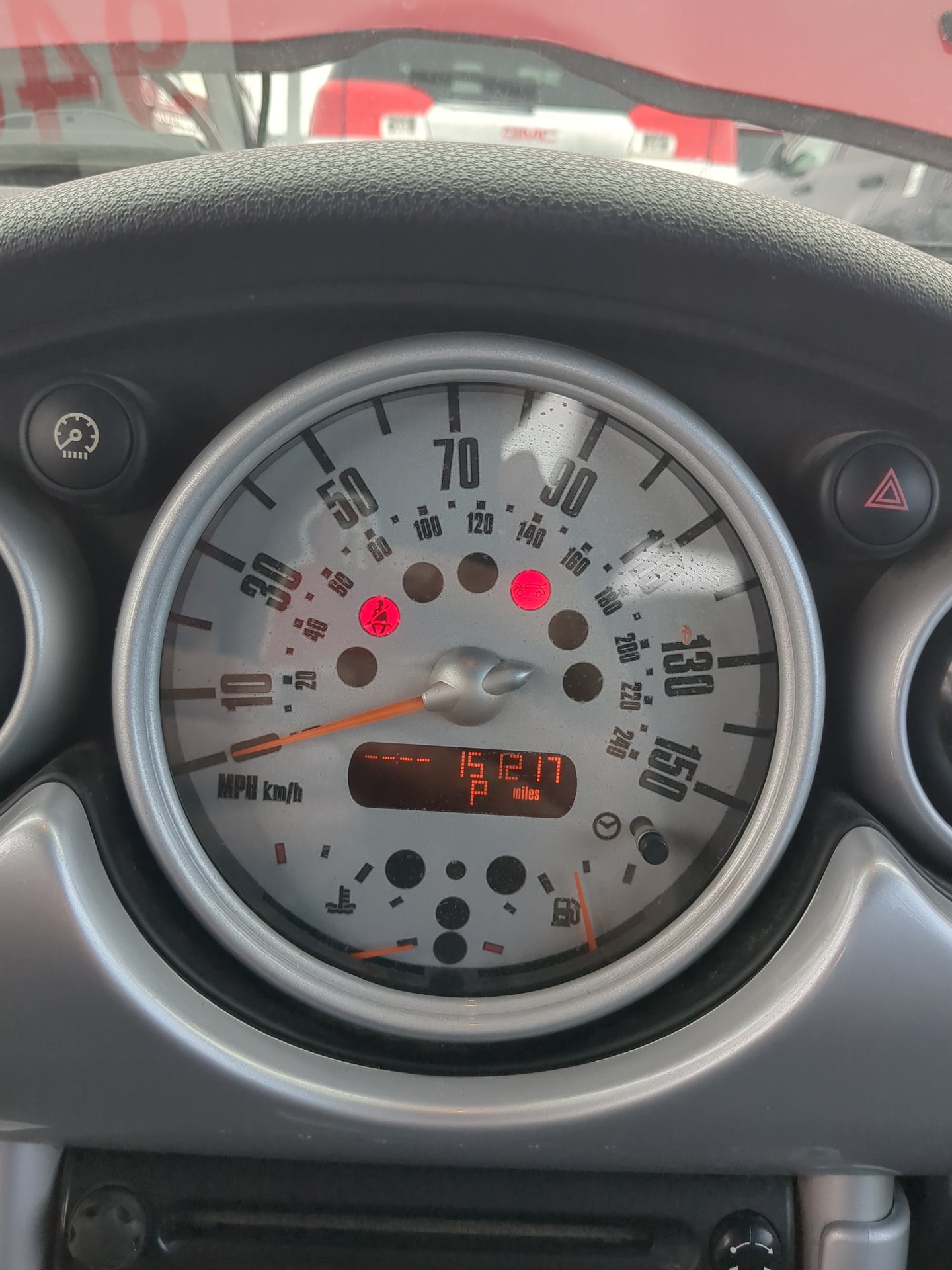 2007 Mini Cooper Instrument Cluster Speedometer Gauges Miles:151K Fits OEM Used Auto Parts - Oemusedautoparts1.com