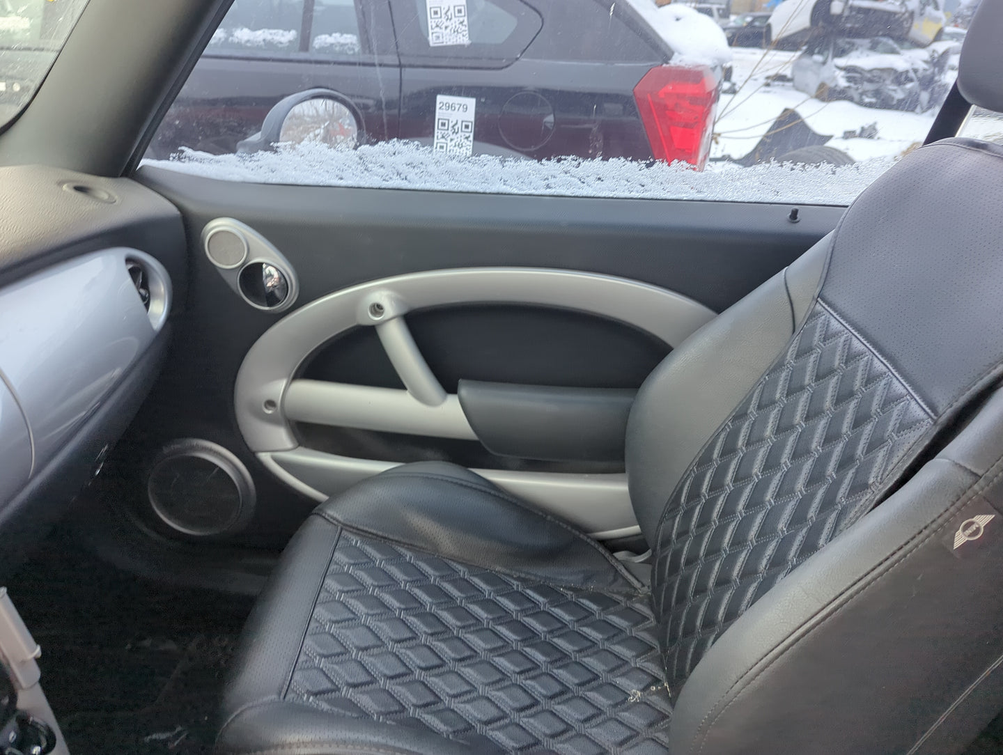 2007 Mini Cooper Front Right Passenger Interior Door Panel Trim - Oemusedautoparts1.com
