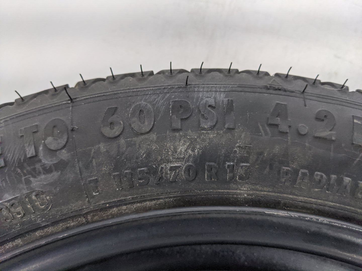 2008-2014 Mini Cooper Spare Donut Tire Wheel Rim Oem - Oemusedautoparts1.com