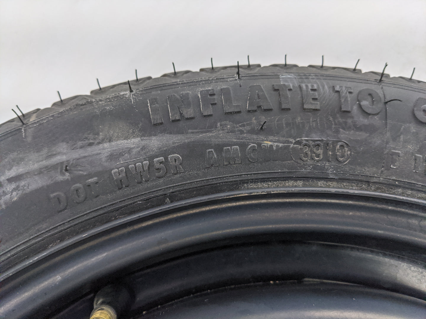 2008-2014 Mini Cooper Spare Donut Tire Wheel Rim Oem - Oemusedautoparts1.com