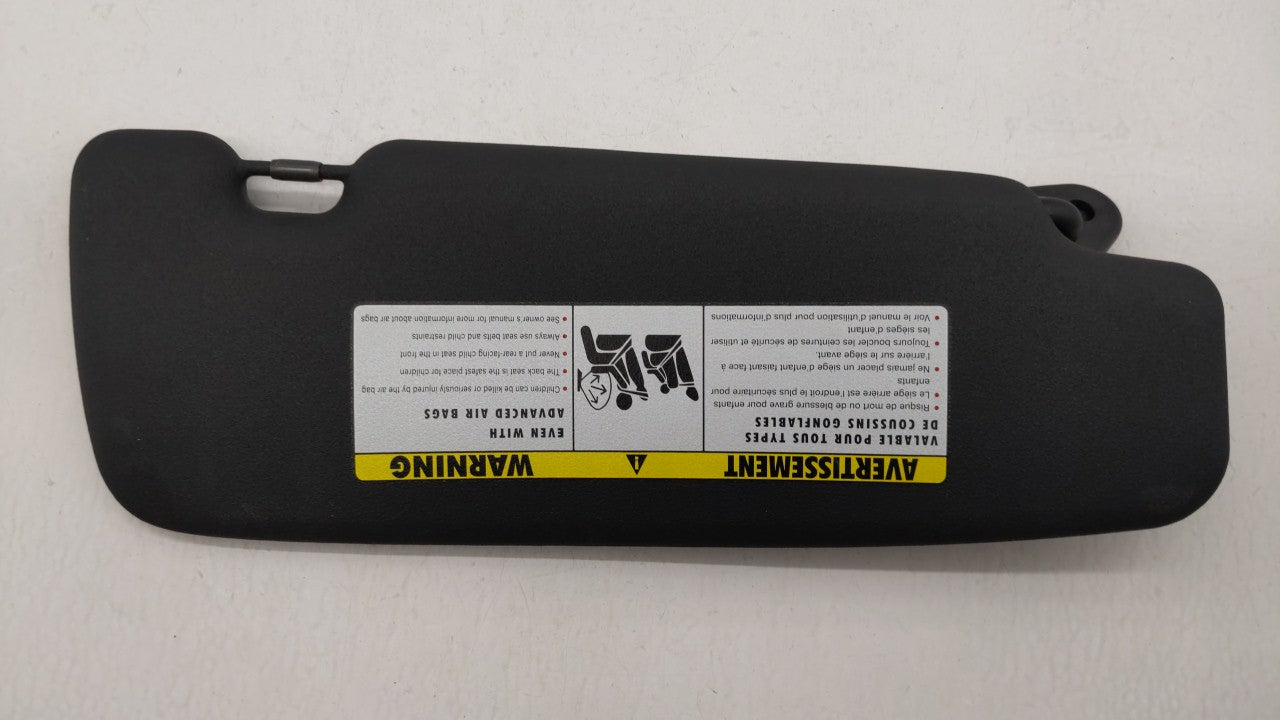 2007 Mini Cooper Sun Visor Shade Replacement Driver Left Mirror Fits OEM Used Auto Parts - Oemusedautoparts1.com