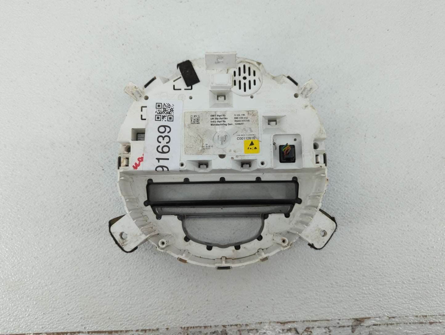 2008-2010 Mini Cooper Instrument Cluster Speedometer Gauges P/N:9 125 929 67379411, 9 232 433, BM-508-932 Fits Fits 2008 200