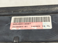 2007 Mini Cooper Fusebox Fuse Box Panel Relay Module P/N:6906548 3449504-02, 9809588-01 Fits OEM Used Auto Parts - Oemusedau