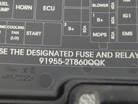 2007 Mini Cooper Fusebox Fuse Box Panel Relay Module P/N:91955-2T860 6906548, 3449504-02, 9809588-01 Fits OEM Used Auto Part