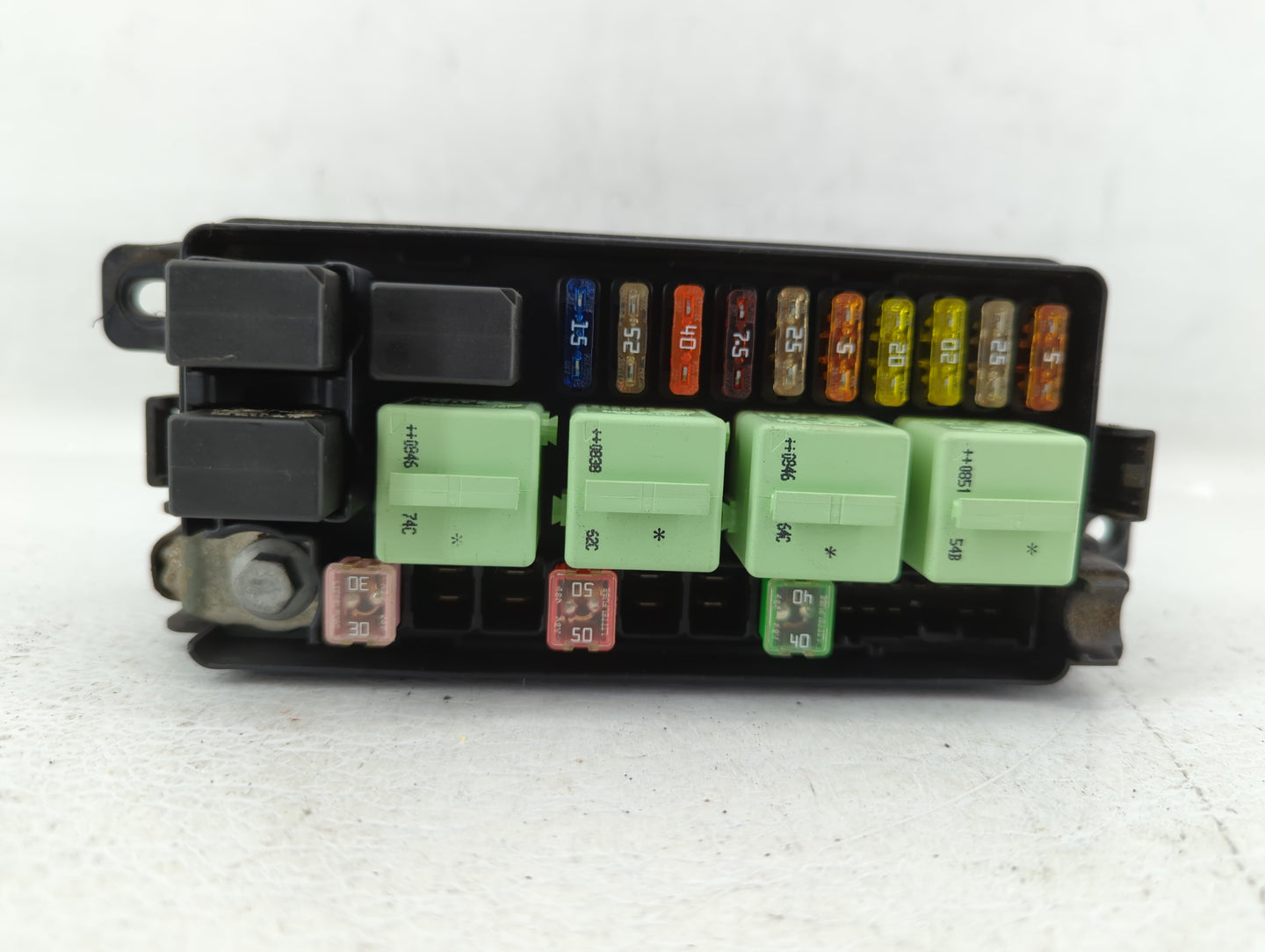 2007 Mini Cooper Fusebox Fuse Box Panel Relay Module P/N:3449504-02 91955-2T860, 6906548, 9809588-01 Fits OEM Used Auto Part