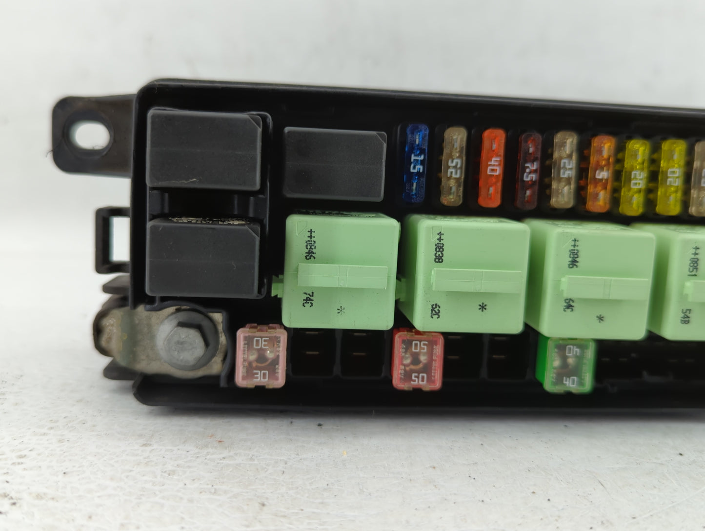 2007 Mini Cooper Fusebox Fuse Box Panel Relay Module P/N:3449504-02 91955-2T860, 6906548, 9809588-01 Fits OEM Used Auto Part