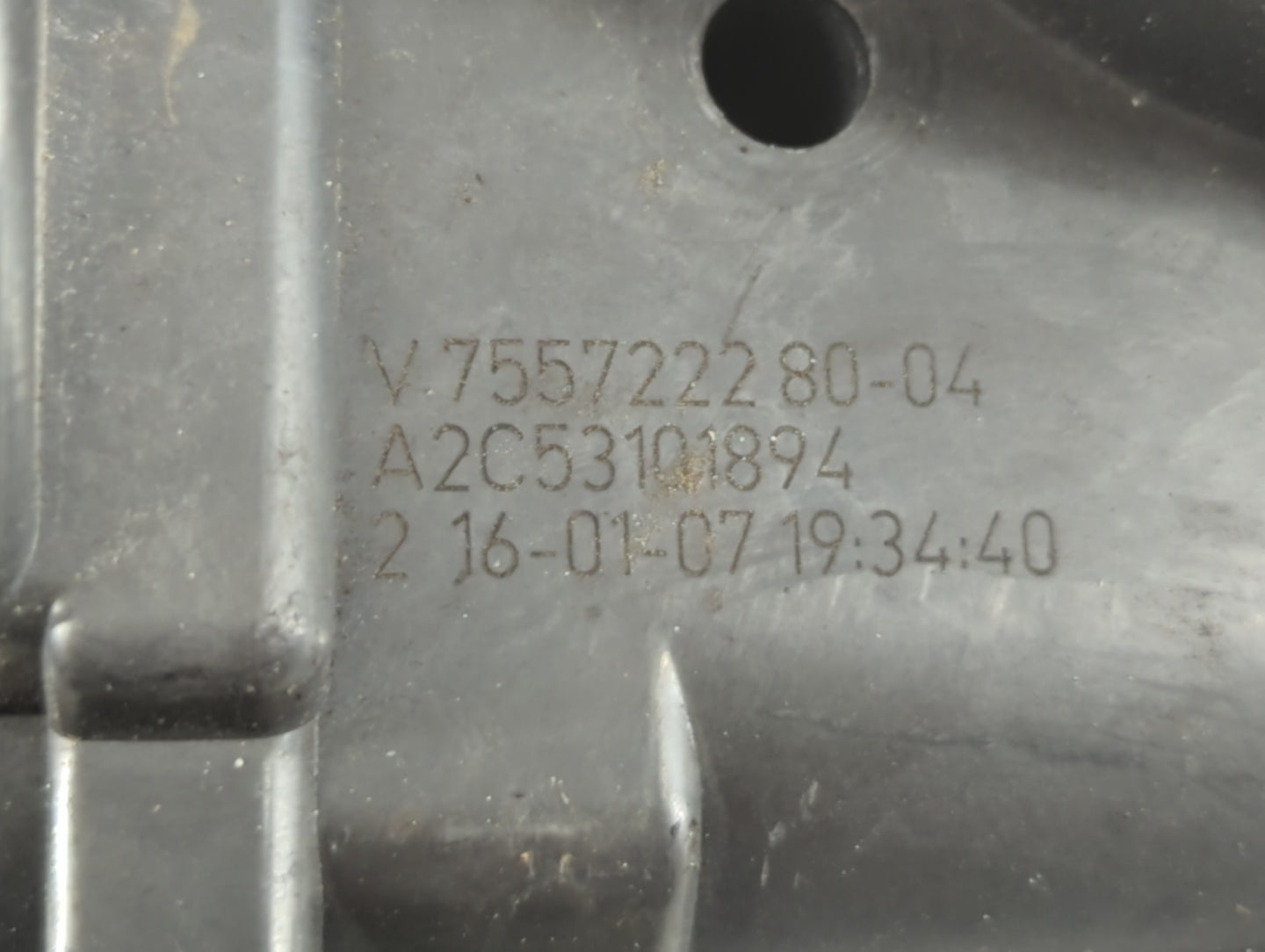 2007 Mini Cooper Throttle Body P/N:755722280-04 A2C53101894 Fits OEM Used Auto Parts - Oemusedautoparts1.com