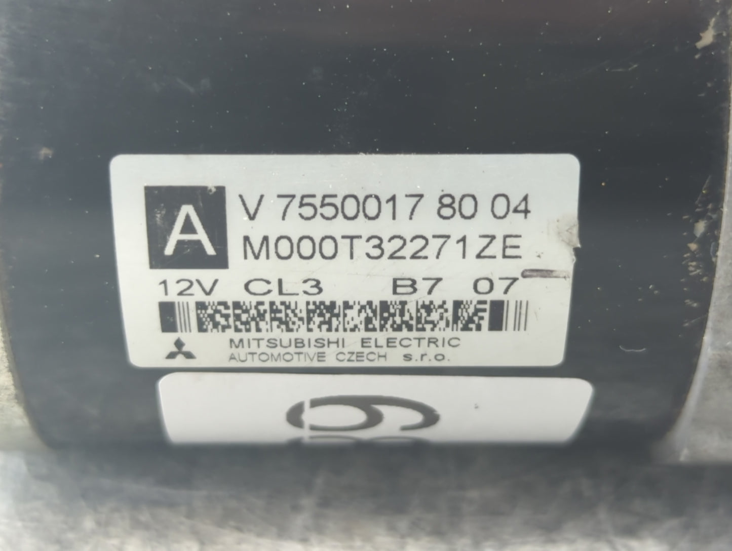 2008-2016 Mini Cooper Car Starter Motor Solenoid OEM P/N:7550017 80 04 M000T32271ZE Fits OEM Used Auto Parts - Oemusedautopa