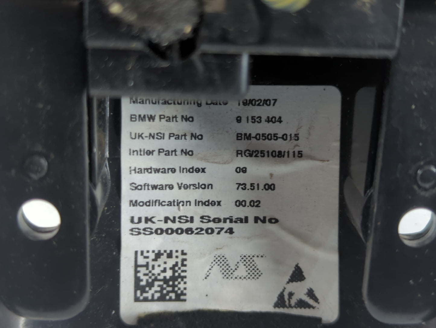 2008-2010 Mini Cooper Instrument Cluster Speedometer Gauges P/N:9 153 404 BM-0505-015 Fits Fits 2008 2009 2010 OEM Used Auto