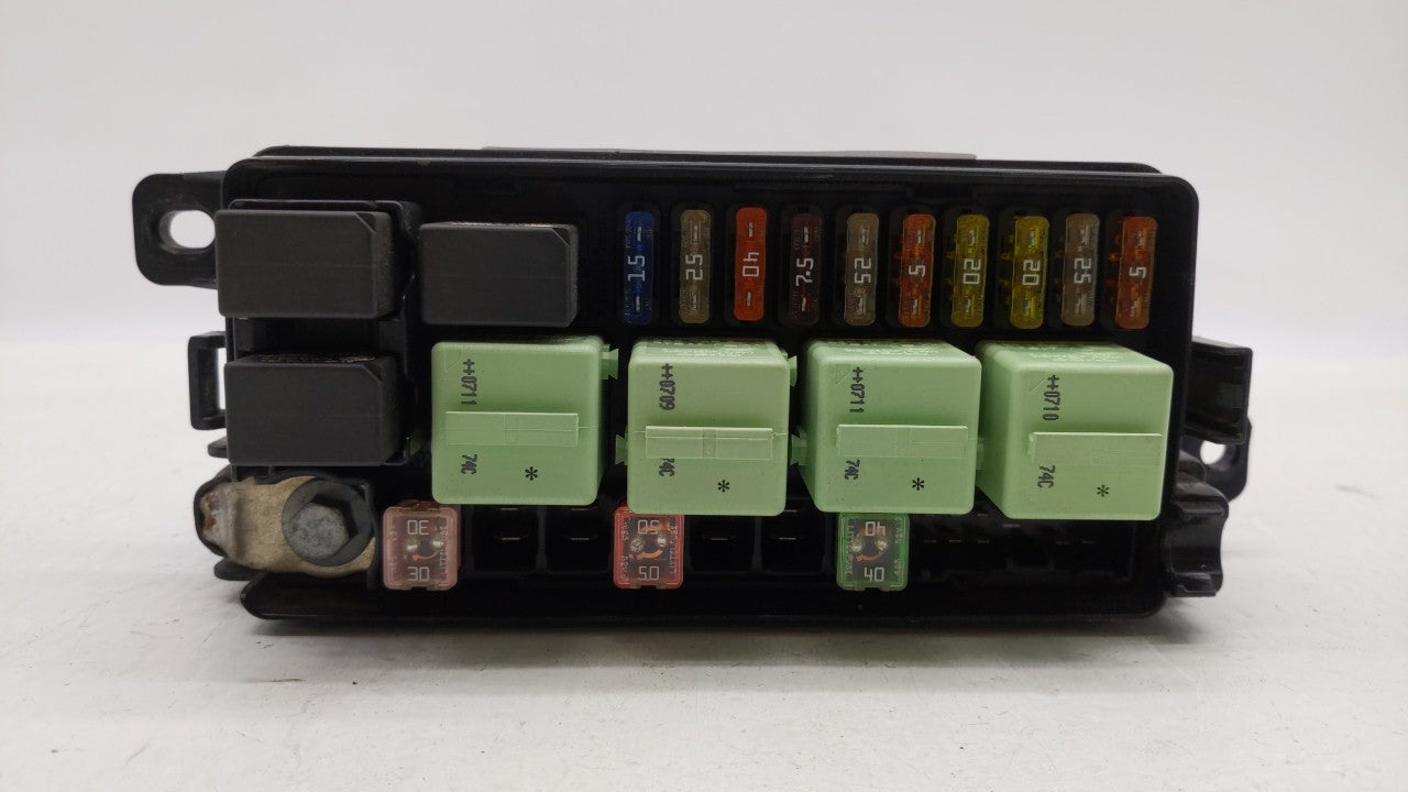 2007 Mini Cooper Fusebox Fuse Box Panel Relay Module P/N:3449504-02 9809588-01 Fits OEM Used Auto Parts - Oemusedautoparts1.