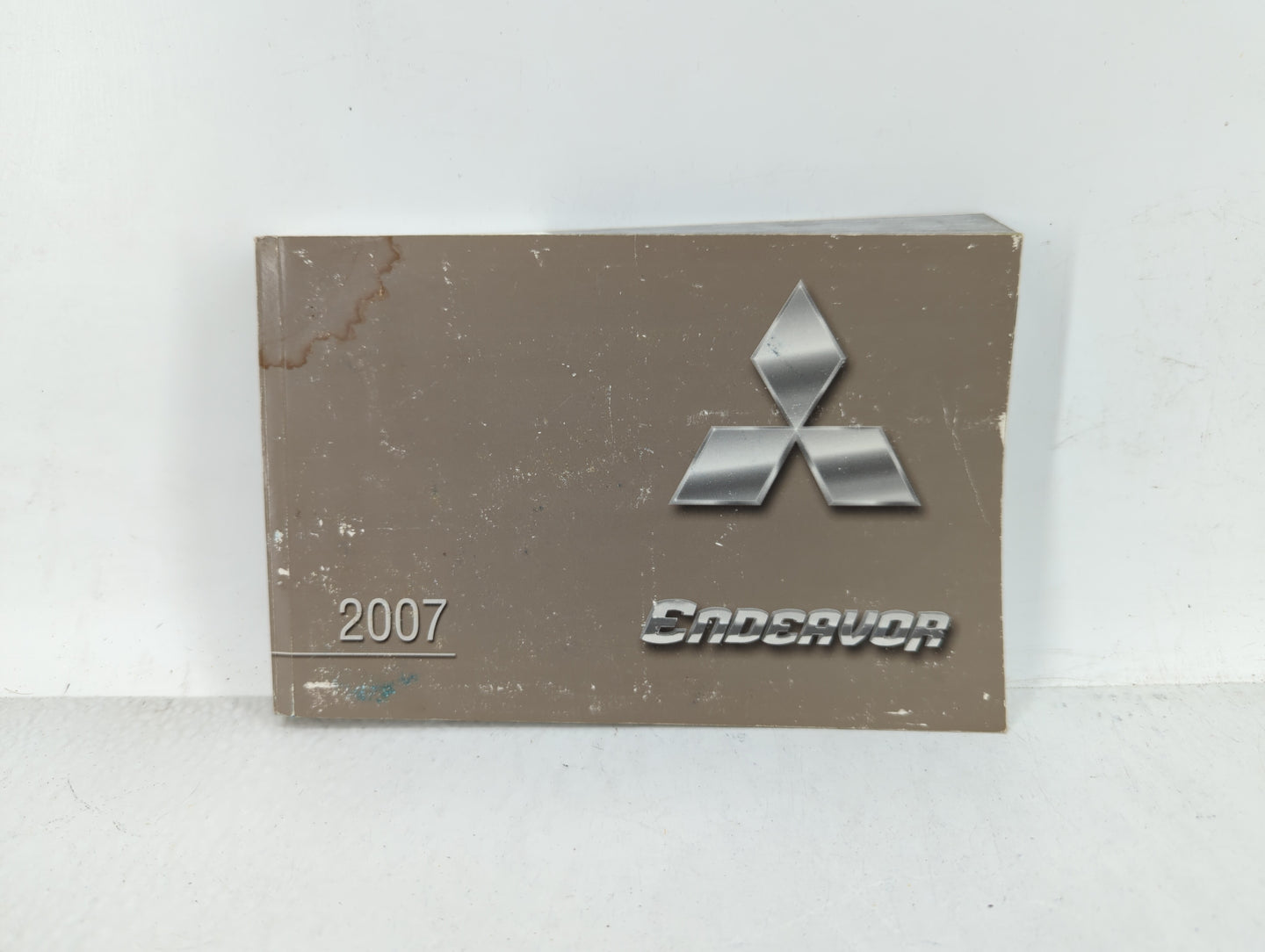 2007 Mitsubishi Endeavor Owners Manual Book Guide OEM Used Auto Parts - Oemusedautoparts1.com