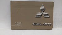 2007 Mitsubishi Galant Owners Manual Book Guide OEM Used Auto Parts - Oemusedautoparts1.com