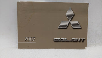 2007 Mitsubishi Galant Owners Manual Book Guide OEM Used Auto Parts - Oemusedautoparts1.com
