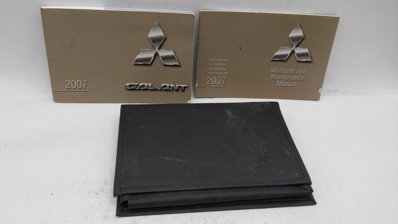 2007 Mitsubishi Galant Owners Manual Book Guide OEM Used Auto Parts - Oemusedautoparts1.com