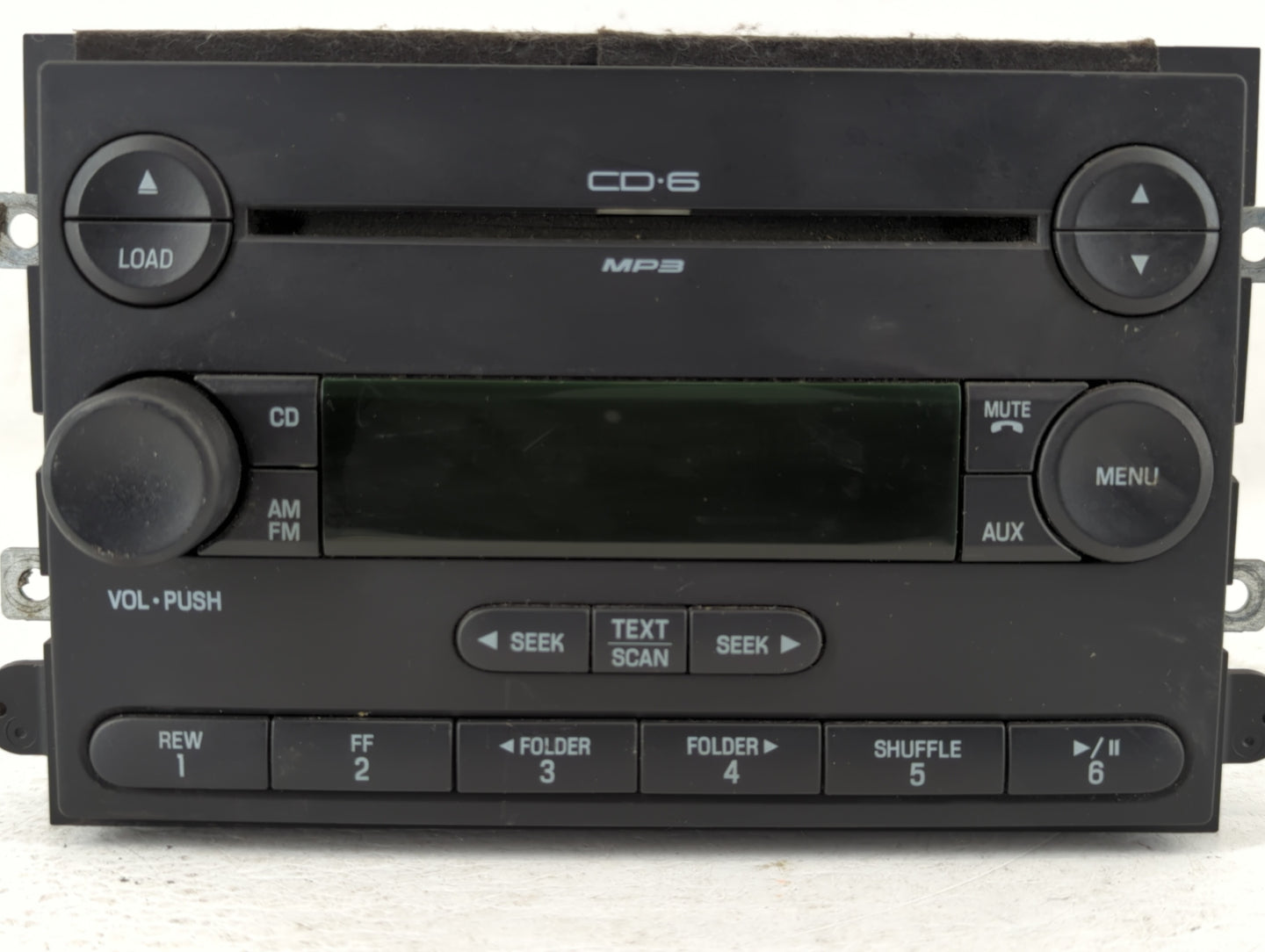 2007 Mitsubishi Lancer Radio AM FM Cd Player Receiver Replacement P/N:7E5T-18C815-AE Fits OEM Used Auto Parts - Oemusedautop