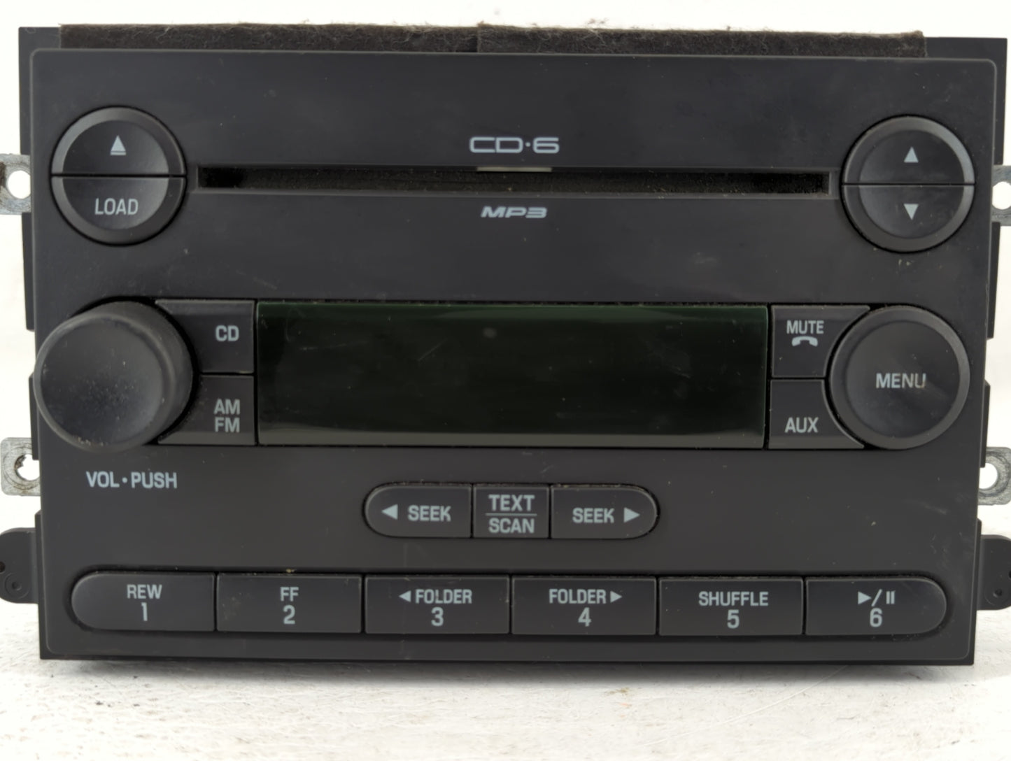 2007 Mitsubishi Lancer Radio AM FM Cd Player Receiver Replacement P/N:7E5T-18C815-AE Fits OEM Used Auto Parts - Oemusedautop