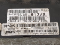2007 Mitsubishi Mitsubishi Raider PCM Engine Control Computer ECU ECM PCU OEM P/N:P05094612AE P05094539AE Fits Fits 2008 OEM