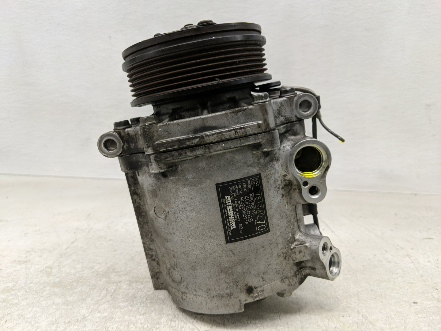 2007-2007 Mitsubishi Outlander Air Conditioning A/c Ac Compressor Oem - Oemusedautoparts1.com