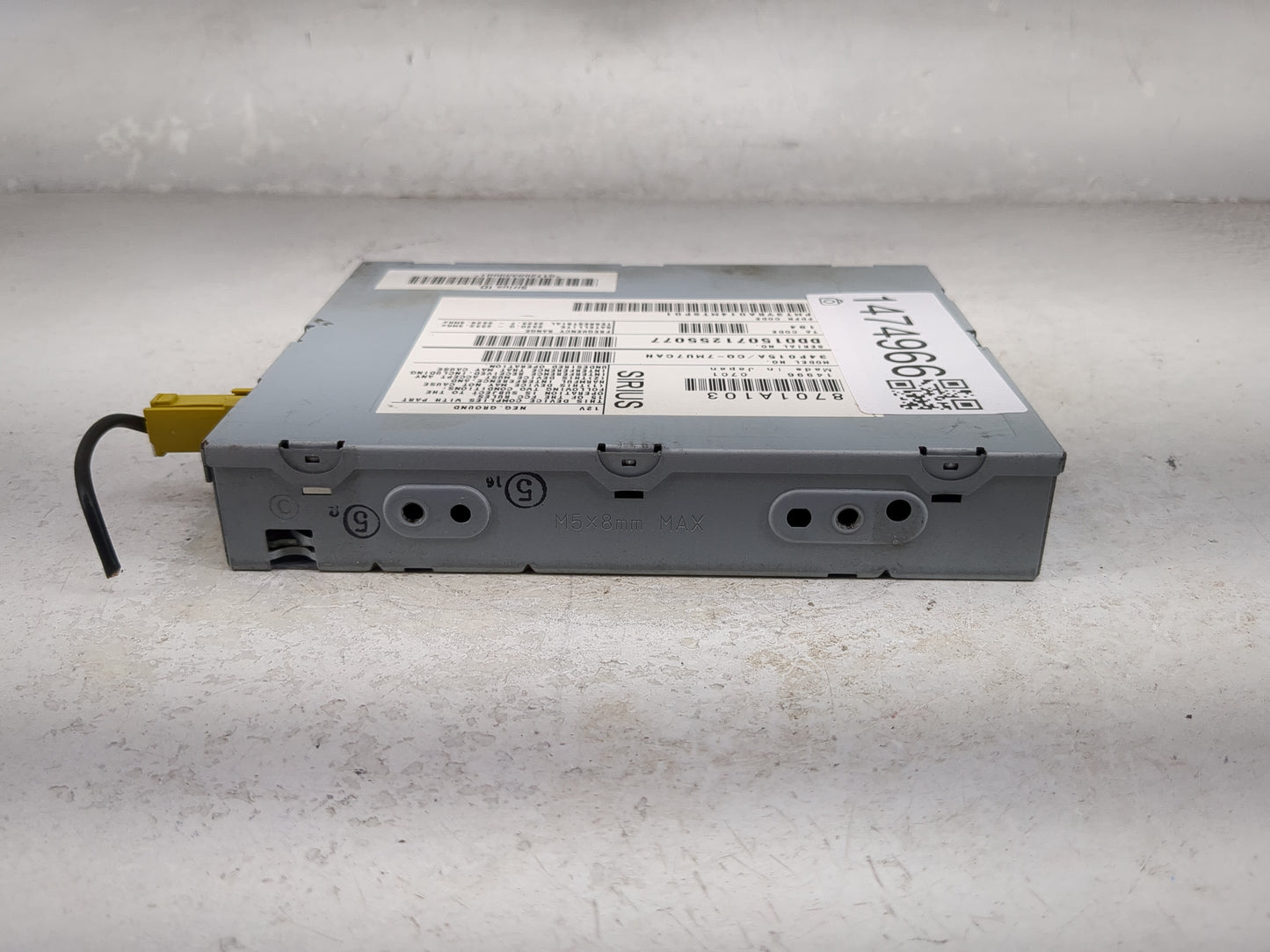 2007 Mitsubishi Outlander Radio AM FM Cd Player Receiver Replacement P/N:8701A103 34P015A, CQ-7MU7CAN Fits Fits 2008 OEM Use