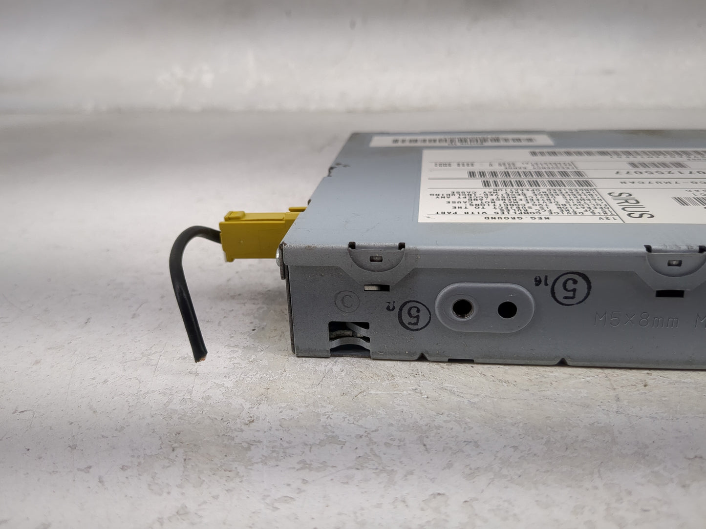 2007 Mitsubishi Outlander Radio AM FM Cd Player Receiver Replacement P/N:8701A103 34P015A, CQ-7MU7CAN Fits Fits 2008 OEM Use