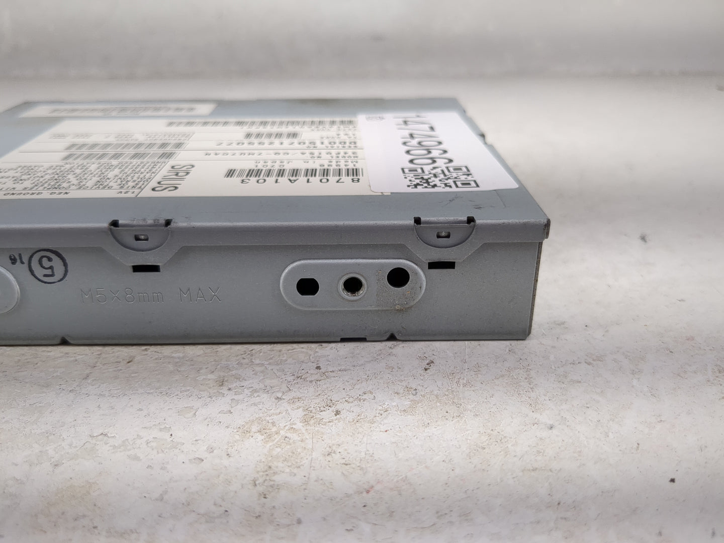 2007 Mitsubishi Outlander Radio AM FM Cd Player Receiver Replacement P/N:8701A103 34P015A, CQ-7MU7CAN Fits Fits 2008 OEM Use