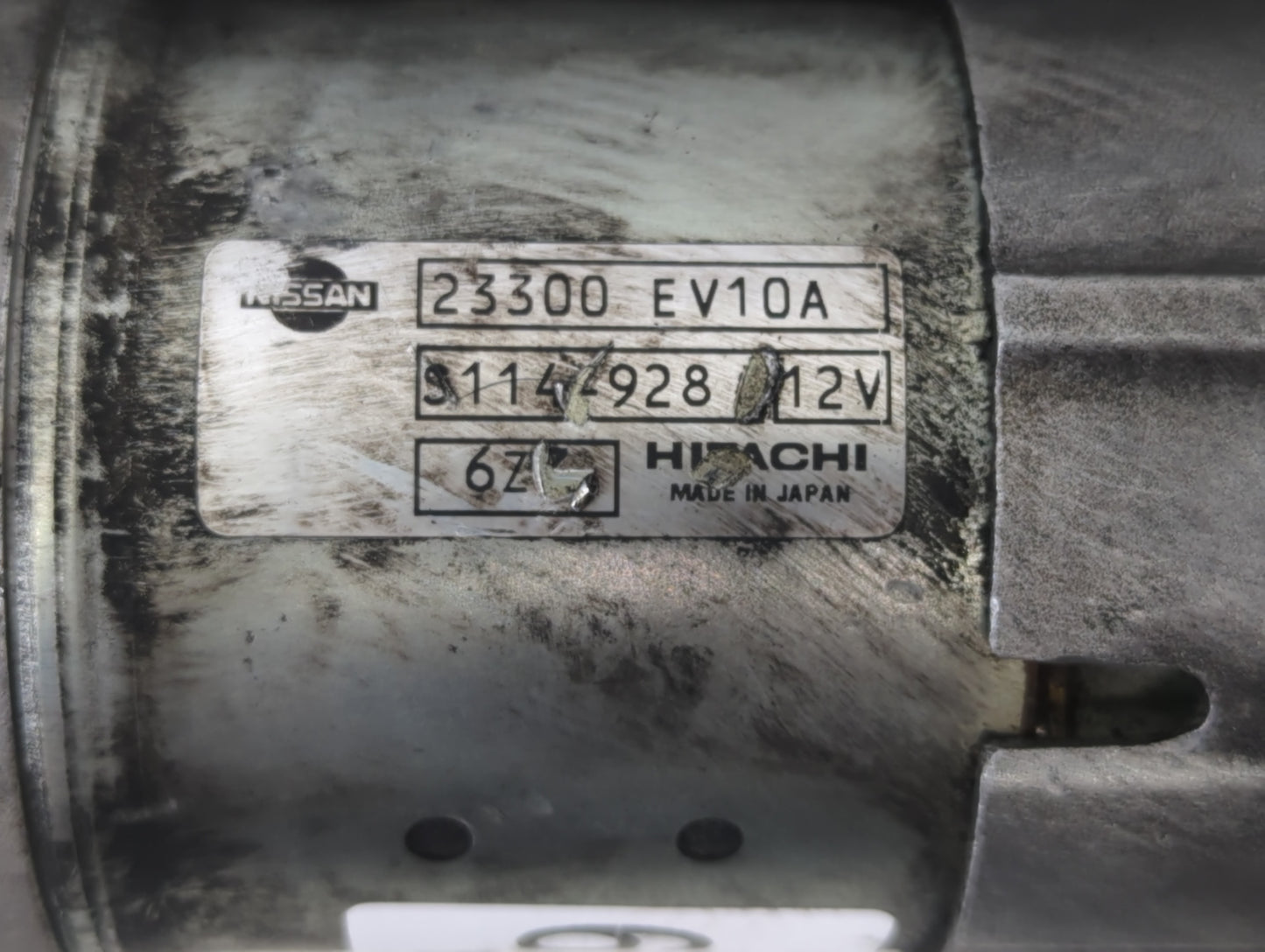 2007 Nissan 350z Car Starter Motor Solenoid OEM P/N:23300 EV10A Fits OEM Used Auto Parts - Oemusedautoparts1.com