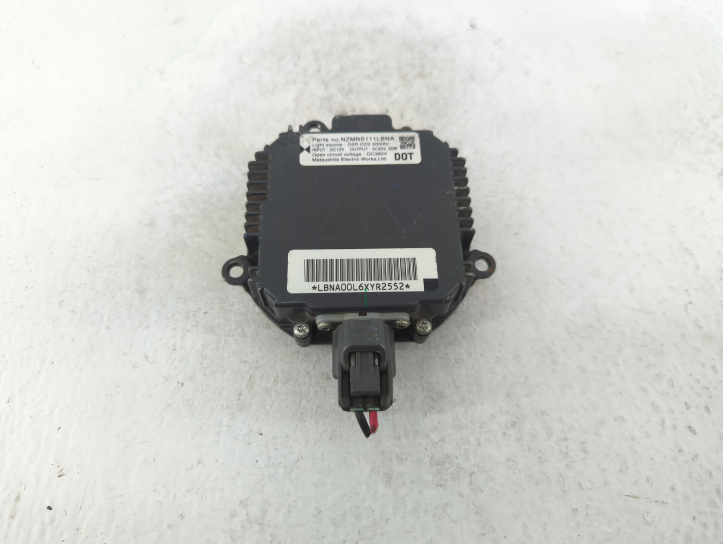 2003-2009 Nissan 350z Headlight Ballast Head Light Black - Oemusedautoparts1.com