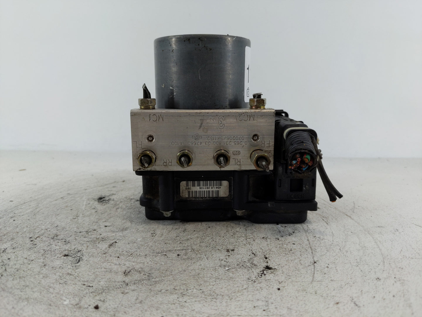 2007-2009 Nissan Altima ABS Pump Control Module Replacement P/N:47660 JA100 Fits Fits 2007 2008 2009 OEM Used Auto Parts - O