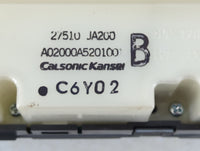2007-2009 Nissan Altima Climate Control Module Temperature AC/Heater Replacement P/N:27510 JA200 Fits Fits 2007 2008 2009 OE