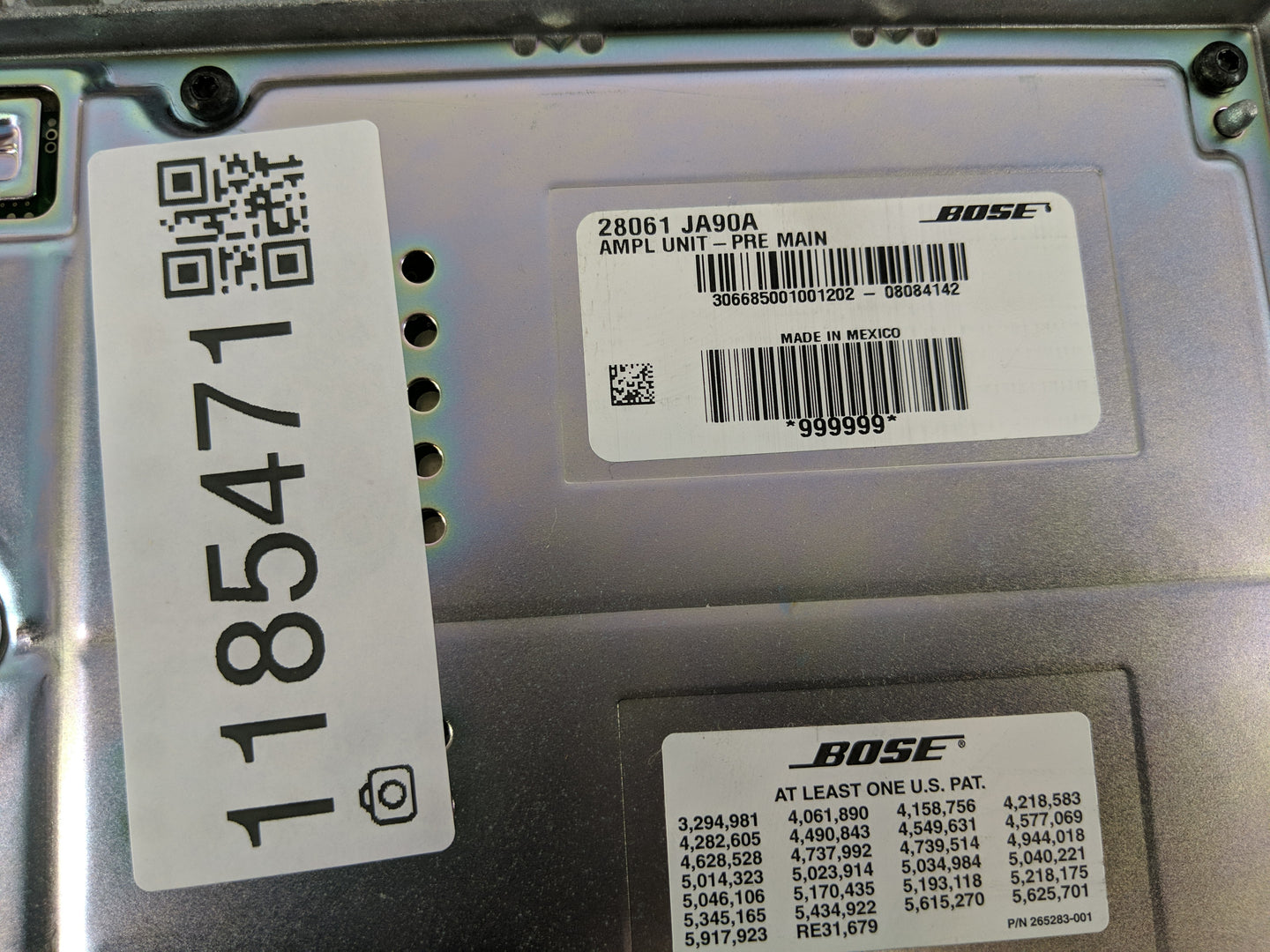 2007-2009 Nissan Altima Radio AM FM Cd Player Receiver Replacement P/N:28061 JA90A 25915 JA00A Fits Fits 2007 2008 2009 OEM 