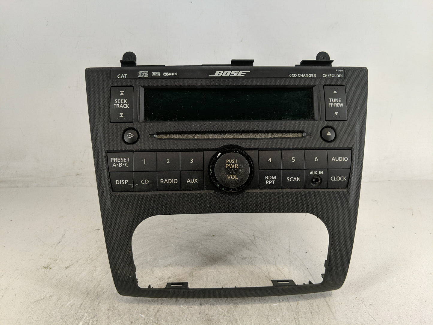 2007-2009 Nissan Altima Radio AM FM Cd Player Receiver Replacement Fits Fits 2007 2008 2009 OEM Used Auto Parts - Oemusedaut