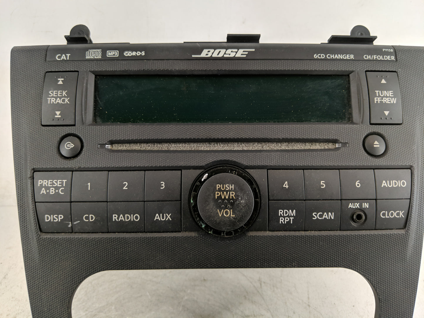2007-2009 Nissan Altima Radio AM FM Cd Player Receiver Replacement Fits Fits 2007 2008 2009 OEM Used Auto Parts - Oemusedaut