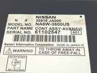 2007-2008 Nissan Altima Radio AM FM Cd Player Receiver Replacement P/N:25915 JA000 Fits Fits 2007 2008 OEM Used Auto Parts -