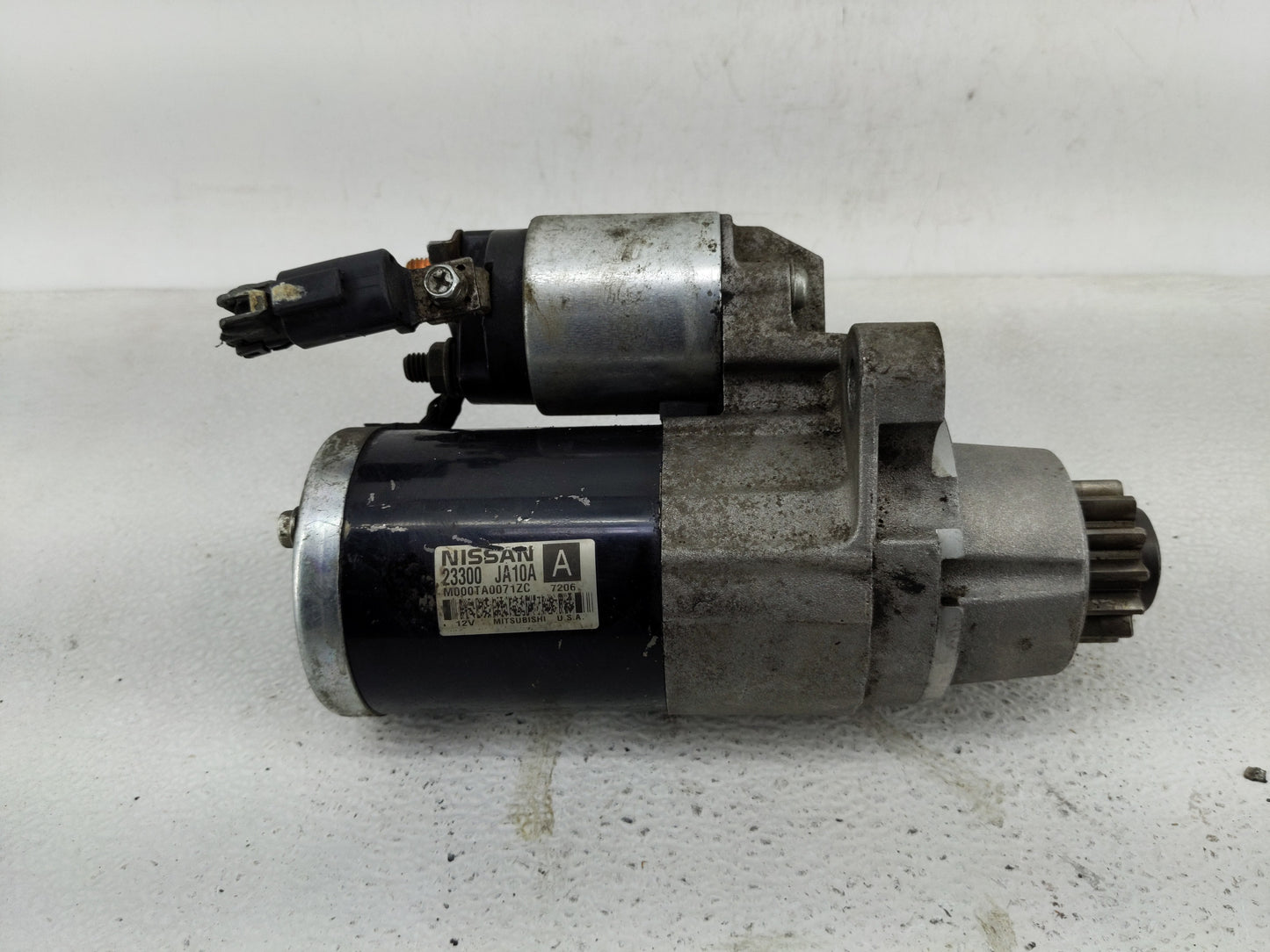 2007 Nissan Altima Car Starter Motor Solenoid OEM P/N:M000TA0071ZC 23300 JA10A Fits OEM Used Auto Parts - Oemusedautoparts1.